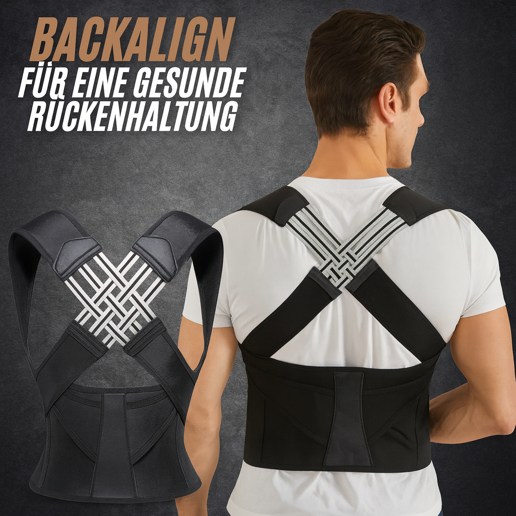 BackAlign - Rückenhalterungsgürtel für Frauen und Männer