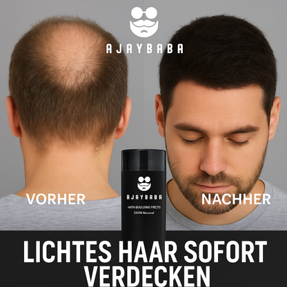 Hairfiber made by Ajaybaba 27,5 Gramm Schwarz
