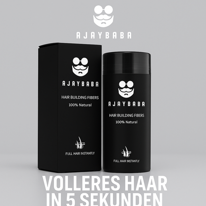 Hairfiber made by Ajaybaba 27,5 Gramm Schwarz