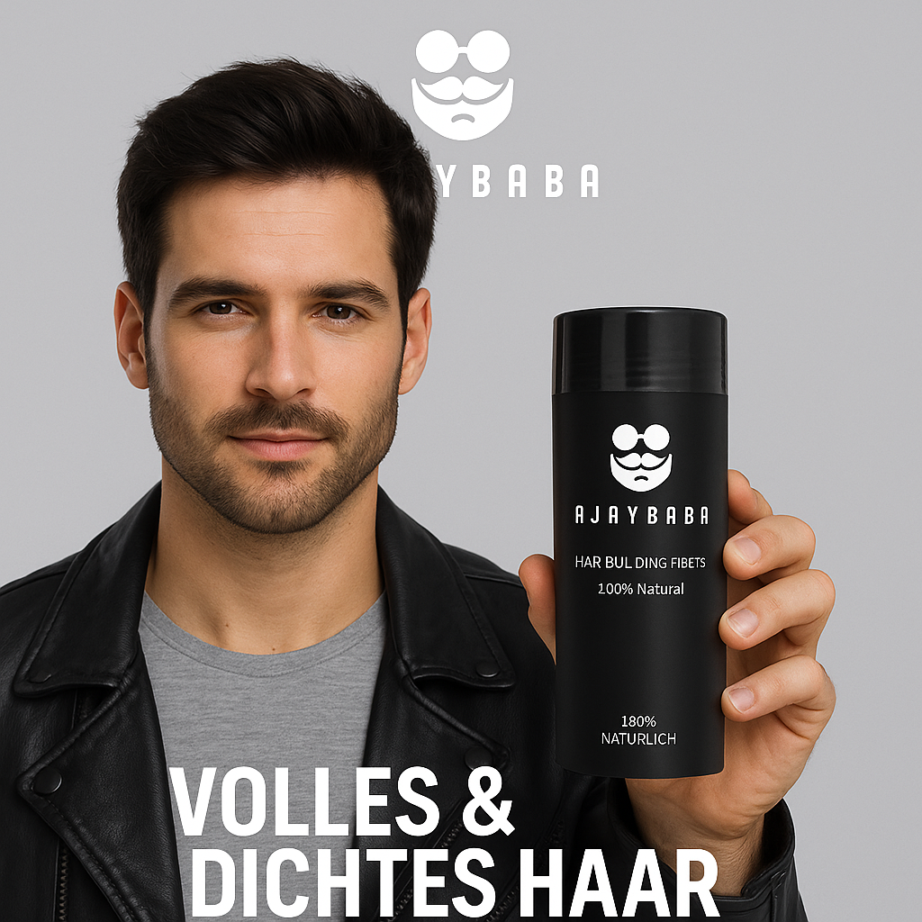 Hairfiber made by Ajaybaba 27,5 Gramm Schwarz