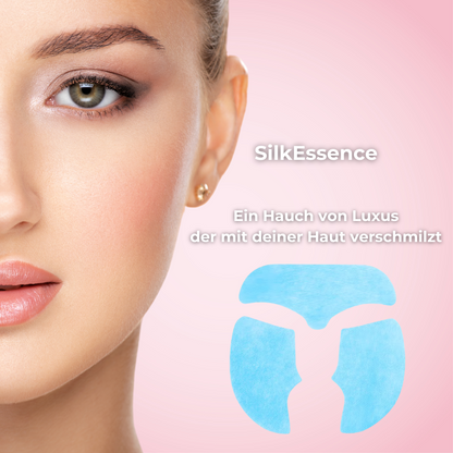 SilkEssence Schmelzende Kollagenmaske – 5 Anwendungen für Wangen und Stirn