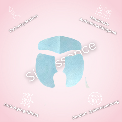 SilkEssence Schmelzende Kollagenmaske – 5 Anwendungen für Wangen und Stirn
