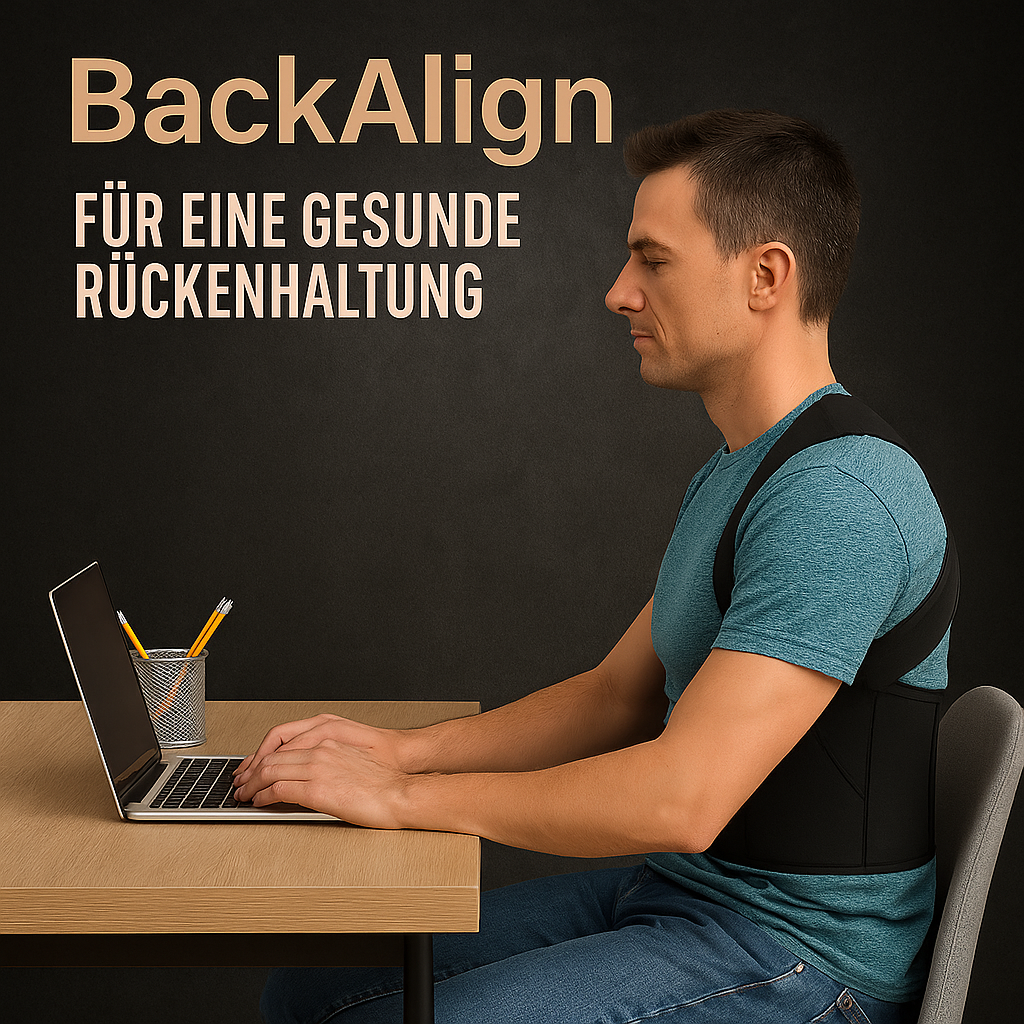 BackAlign - Rückenhalterungsgürtel für Frauen und Männer