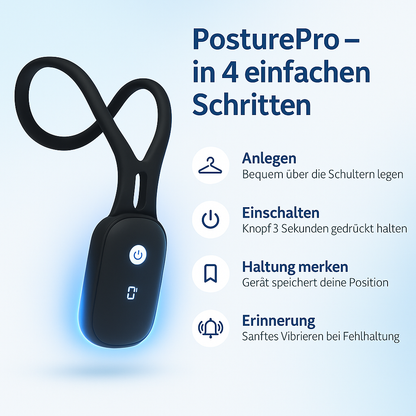 Intelligente Haltungskorrektur von PosturePro