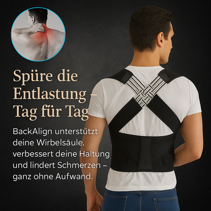 BackAlign - Rückenhalterungsgürtel für Frauen und Männer