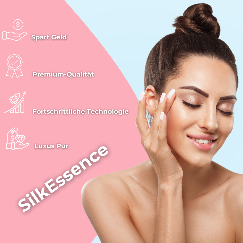 SilkEssence Schmelzende Kollagenmaske – 5 Anwendungen für Wangen und Stirn