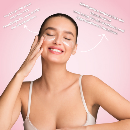 SilkEssence Schmelzende Kollagenmaske – 5 Anwendungen für Wangen und Stirn