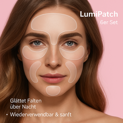 LumiPatch Set – 6 Wiederverwendbare Silikonpads gegen Falten